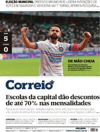 Capa do jornal Correio 25/01/2024