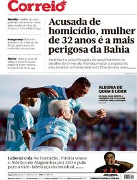 Capa do jornal Correio 26/02/2024