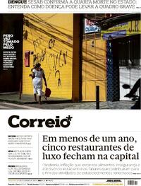 Capa do jornal Correio 27/02/2024