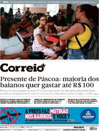 Capa do jornal Correio 27/03/2024