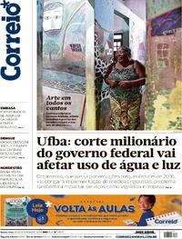 Capa do jornal Correio 28/02/2024