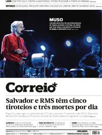 Capa do jornal Correio 29/01/2024