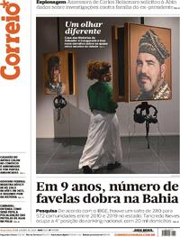 Capa do jornal Correio 30/01/2024