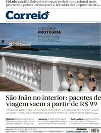 Capa do jornal Correio 30/05/2024