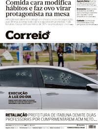 Capa do jornal Correio 01/08/2025