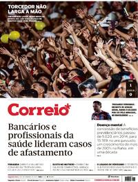 Capa do jornal Correio 01/09/2025