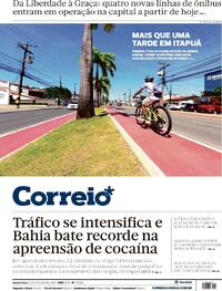 Capa do jornal Correio 01/10/2025