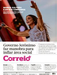 Capa do jornal Correio 01/12/2025