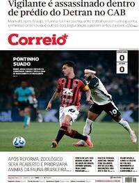 Capa do jornal Correio 02/06/2025