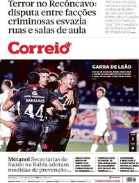 Capa do jornal Correio 03/10/2025
