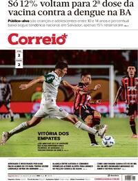 Capa do jornal Correio 04/08/2025
