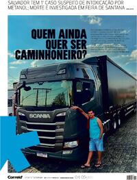 Capa do jornal Correio 04/10/2025