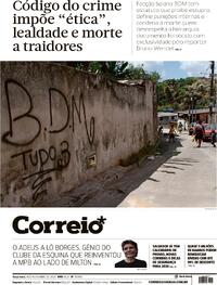 Capa do jornal Correio 04/11/2025