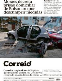 Capa do jornal Correio 05/08/2025