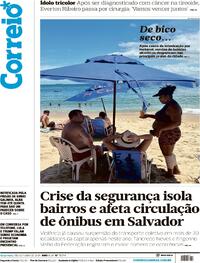 Capa do jornal Correio 07/10/2025