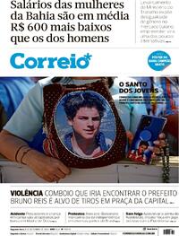 Capa do jornal Correio 08/09/2025