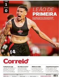 Capa do jornal Correio 08/12/2025
