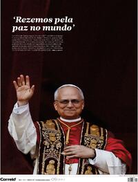Capa do jornal Correio 09/05/2025