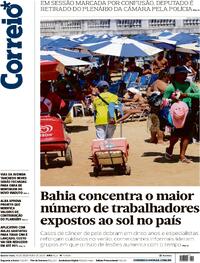 Capa do jornal Correio 10/12/2025