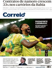 Capa do jornal Correio 11/06/2025
