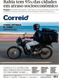Capa do jornal Correio 12/05/2025