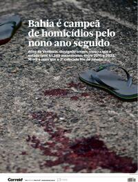 Capa do jornal Correio 13/05/2025