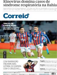 Capa do jornal Correio 13/06/2025