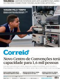 Capa do jornal Correio 14/08/2025