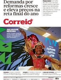 Capa do jornal Correio 14/10/2025