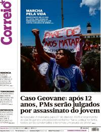Capa do jornal Correio 15/12/2025