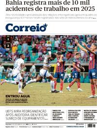Capa do jornal Correio 16/09/2025