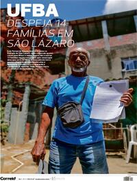 Capa do jornal Correio 16/10/2025