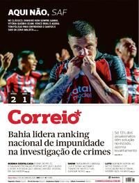 Capa do jornal Correio 17/10/2025