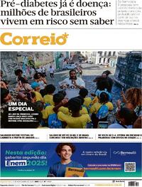 Capa do jornal Correio 17/11/2025