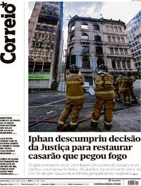 Capa do jornal Correio 18/07/2025