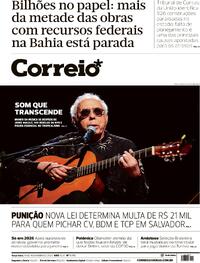 Capa do jornal Correio 18/11/2025