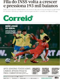 Capa do jornal Correio 19/11/2025