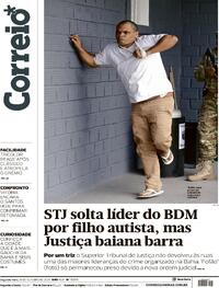 Capa do jornal Correio 20/10/2025