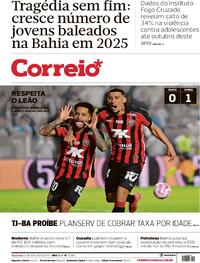 Capa do jornal Correio 21/10/2025