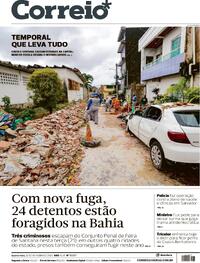 Capa do jornal Correio 22/10/2025