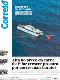 Capa do jornal Correio 23/07/2025