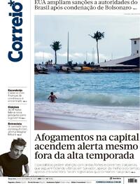 Capa do jornal Correio 23/09/2025