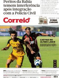Capa do jornal Correio 24/07/2025