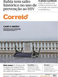 Capa do jornal Correio 24/10/2025