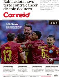 Capa do jornal Correio 25/08/2025