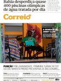 Capa do jornal Correio 25/11/2025