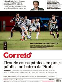 Capa do jornal Correio 26/05/2025