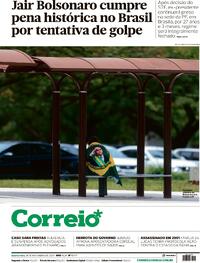 Capa do jornal Correio 26/11/2025