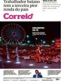 Capa do jornal Correio 26/12/2025