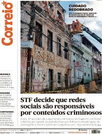 Capa do jornal Correio 27/06/2025